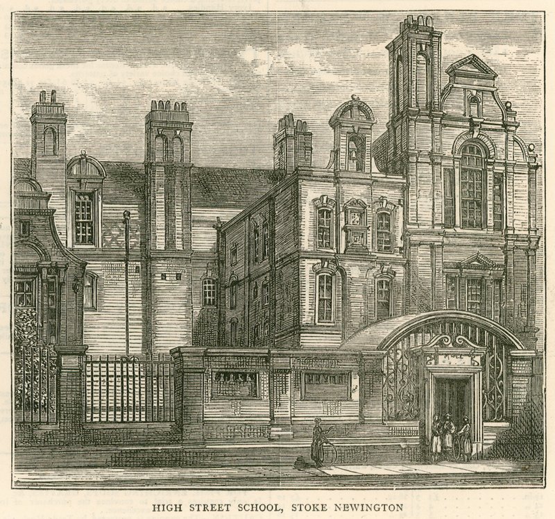 Arquitetura do Conselho Escolar de Londres: High Street School, Stoke Newington, Londres de English School