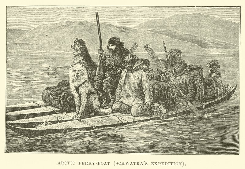 Balsa do Ártico, expedição de Schwatkas de English School