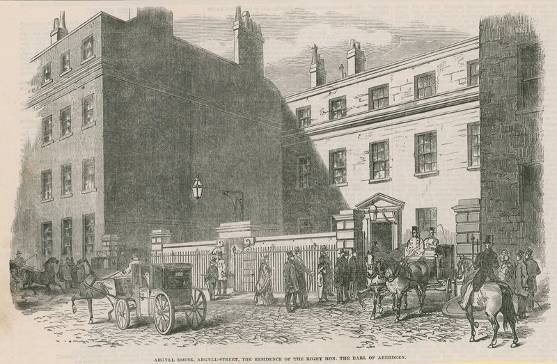 Casa de Argyll, rua de Argyll, Londres de English School
