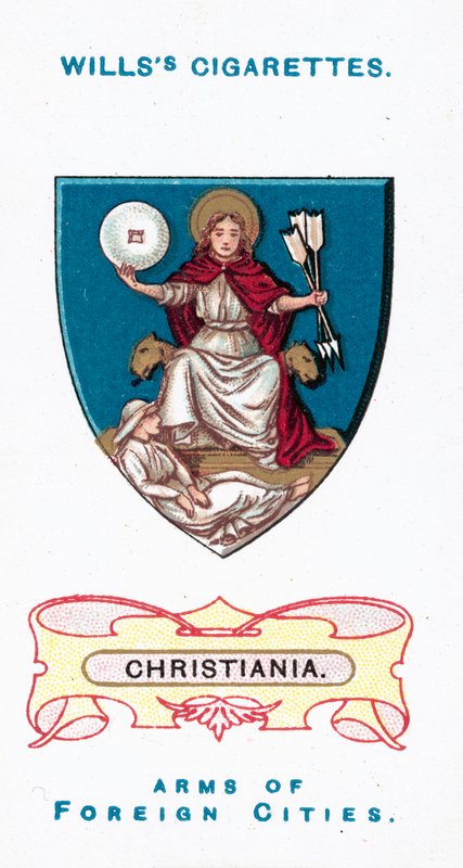 Braços de Christiania (chromolitho) de English School