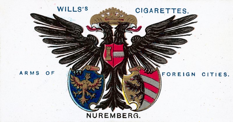 Braços de Nuremberga (chromolitho) de English School
