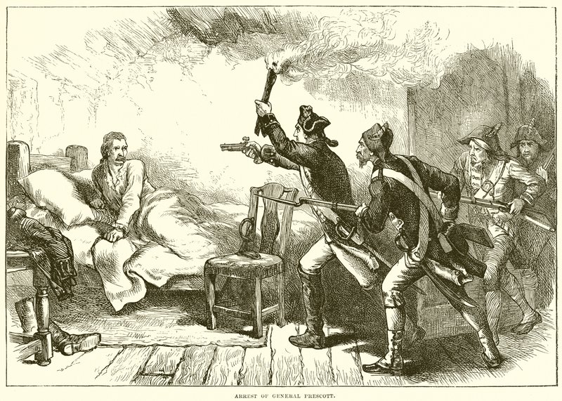 Detenção do general Prescott de English School