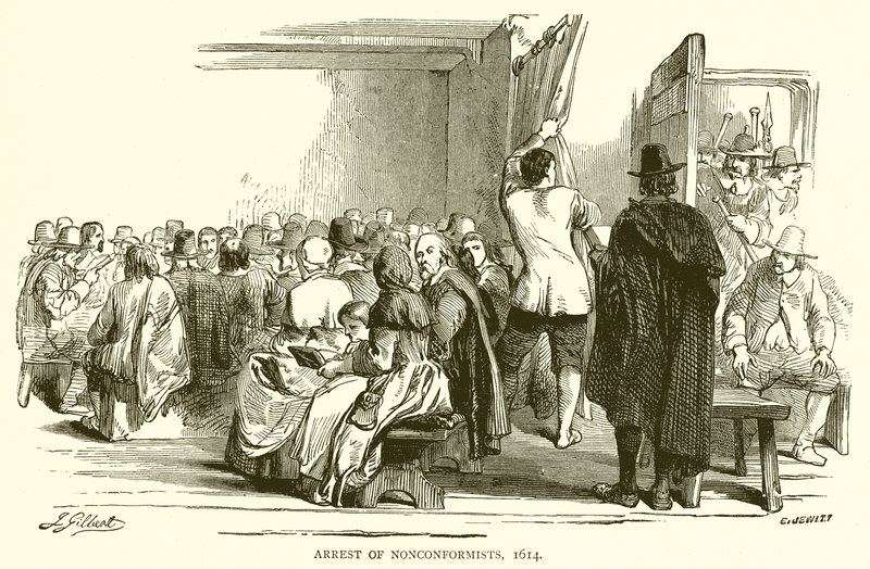 Detenção de Não-conformistas, 1614 de English School