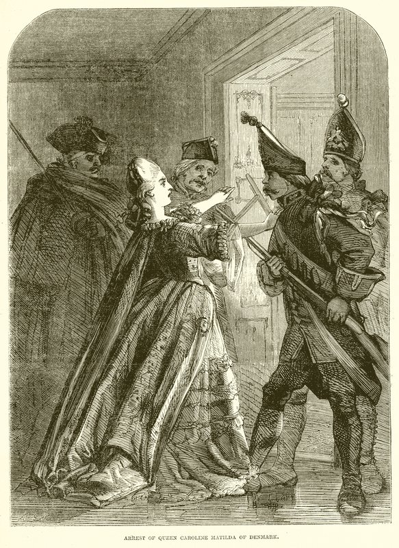 Detenção da rainha Caroline Matilda da Dinamarca de English School
