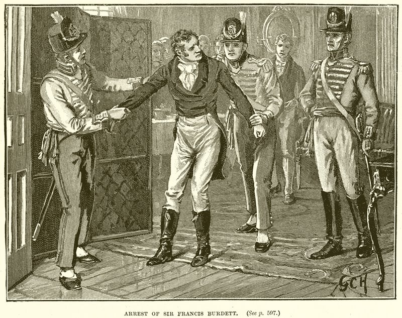 Detenção de Sir Francis Burdett de English School