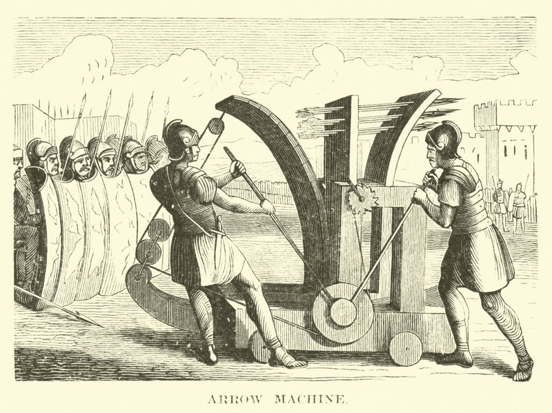 Máquina de flecha de English School