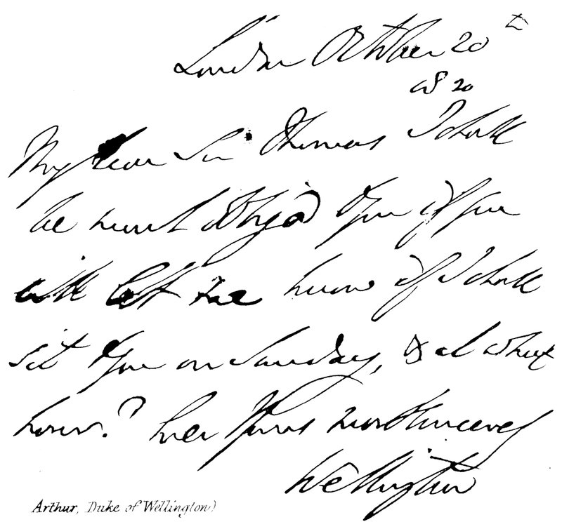 Arthur, (duque de Wellington) de English School