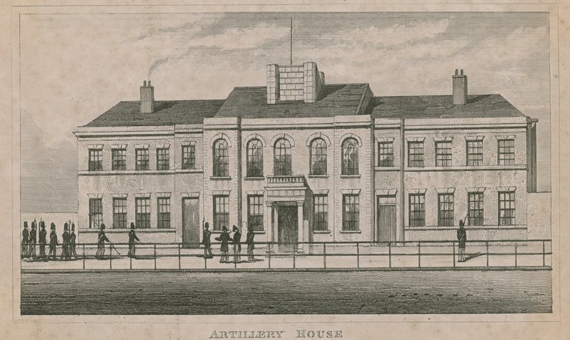 Casa de artilharia, Londres de English School