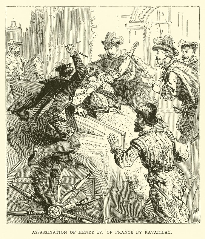 Assassinato de Henrique IV da França por Ravaillac de English School