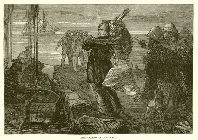 Assassinato de Lord Mayo (1872) de English School