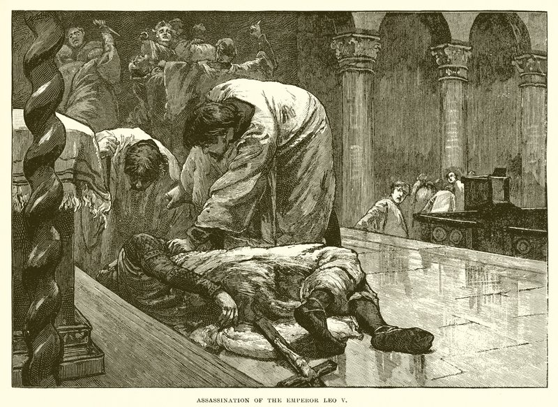 Assassinato do imperador Leão V de English School