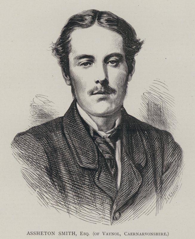 Assheton Smith, Esquire, de Vaynol, Caernarvonshire (gravura) de English School