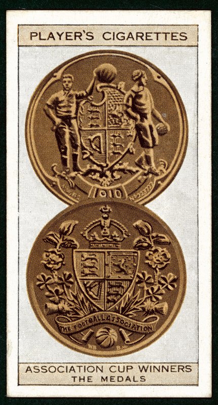 Vencedores da Taça da Associação, As Medalhas (litho) de English School