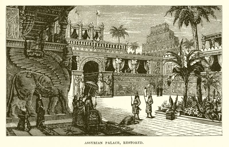 Palácio Assírio, restaurado de English School