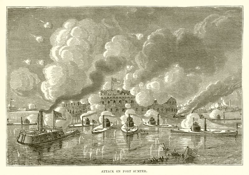 Ataque em Fort Sumter de English School