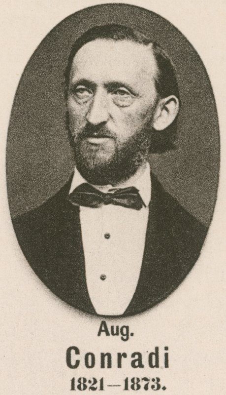 August Conradi (gravura) de English School