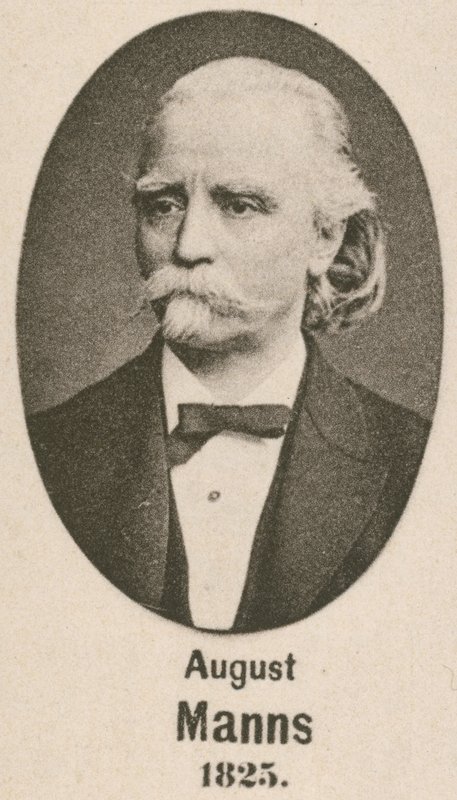 August Manns (gravura) de English School