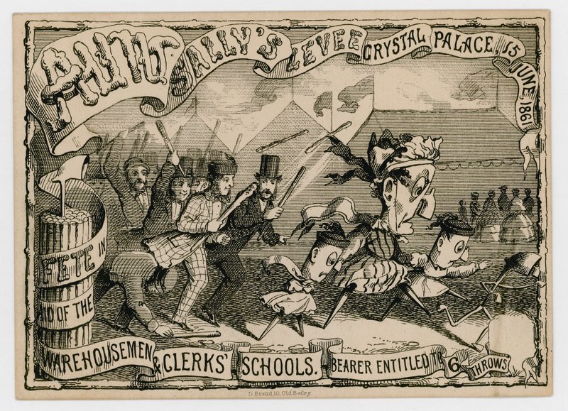 Tia Sallys Levee, Palácio de Cristal, 15 de junho de 1861 de English School