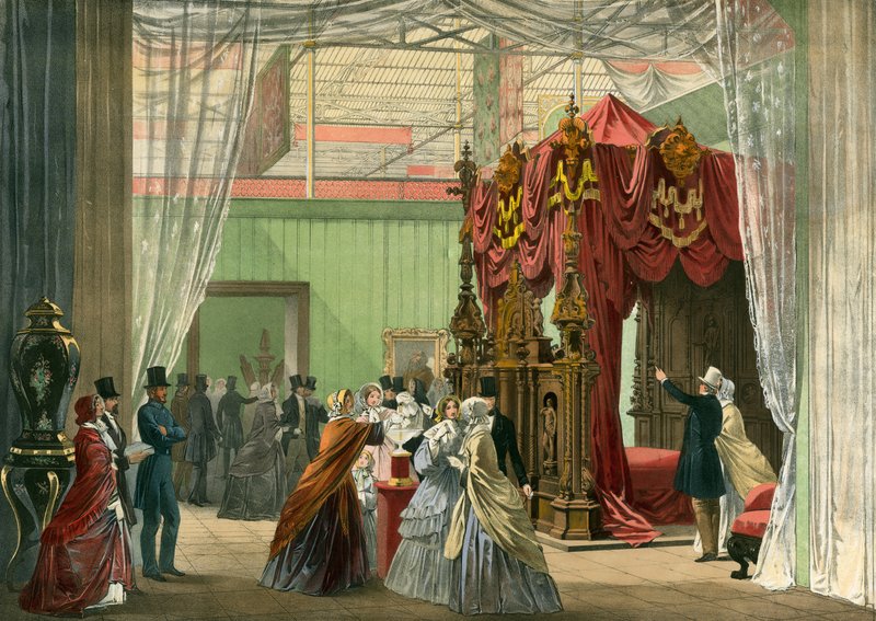 Áustria, n º 1, grande exposição, 1851 de English School