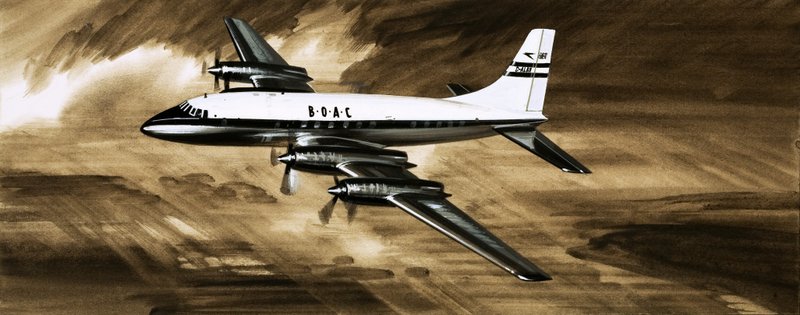 BOACs Whispering Giant, o Bristol Britannia de English School