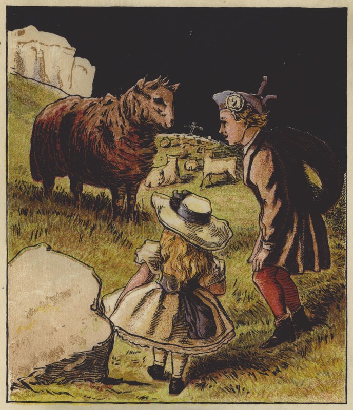 Baa, Baa, Ovelha Preta (cor litho) de English School