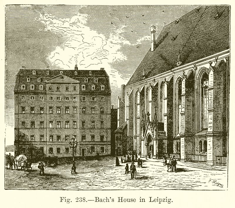 Casa do Bach em Leipzig de English School