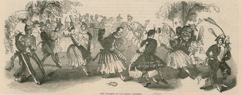 Bal Masque em Vauxhall Gardens de English School