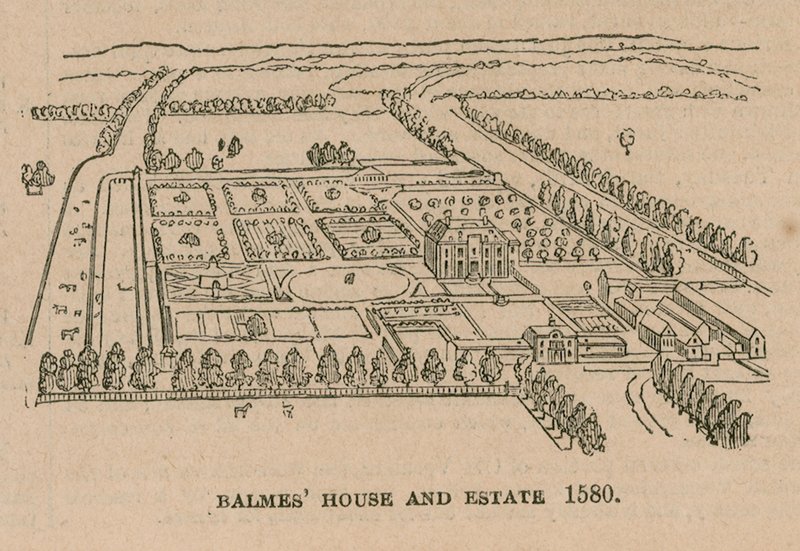 Balmes Casa e Propriedade, 1580 de English School