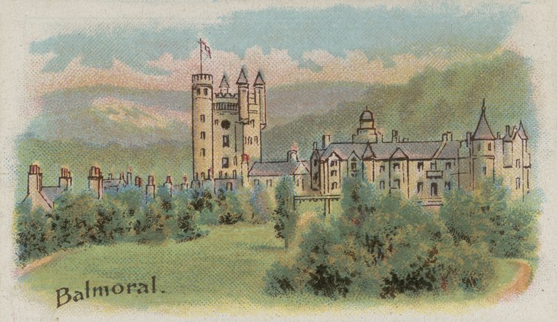 Castelo de Balmoral, na Escócia de English School