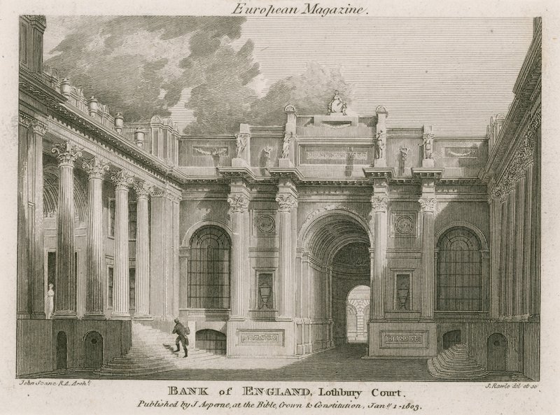 Banco da Inglaterra, Tribunal de Lothbury de English School
