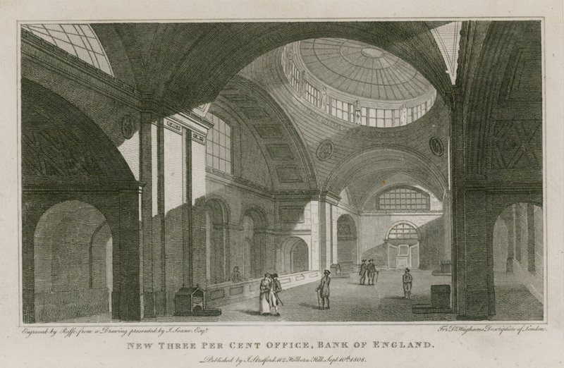 Banco da Inglaterra, Sir John Soanes Rotunda de English School