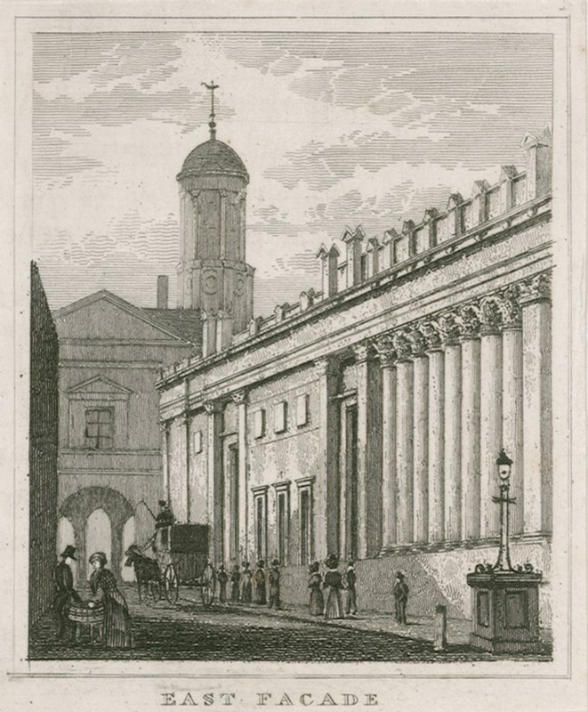 Banco da Inglaterra, as frentes de Sir John Soanes de English School