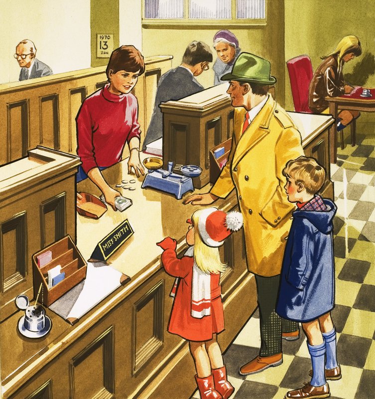Contagens bancárias de English School
