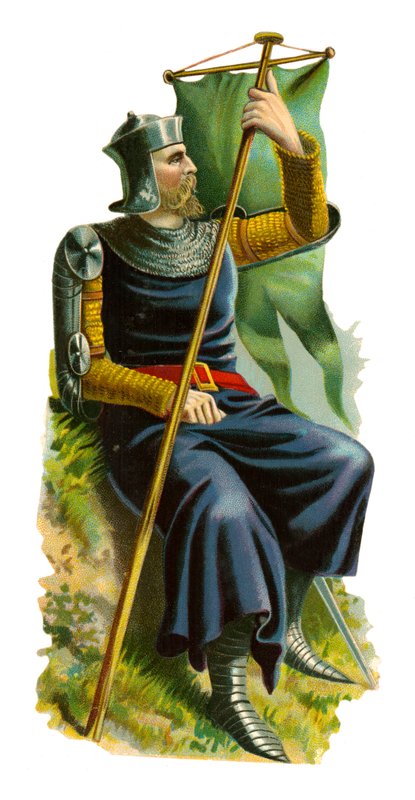 Porta-estandarte do rei Eduardo I, 1274-1307 de English School
