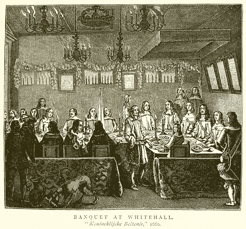 Banquete no Whitehall de English School