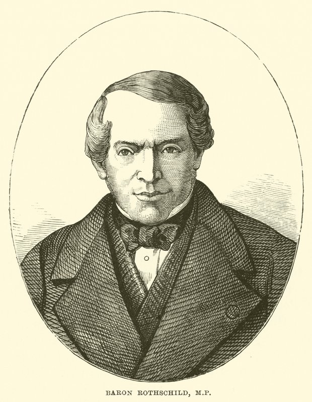 Barão Rothschild, MP (gravura) de English School
