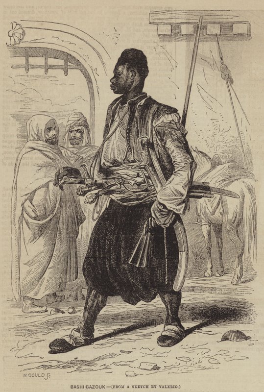 Bashi-Bazouk (gravura) de English School
