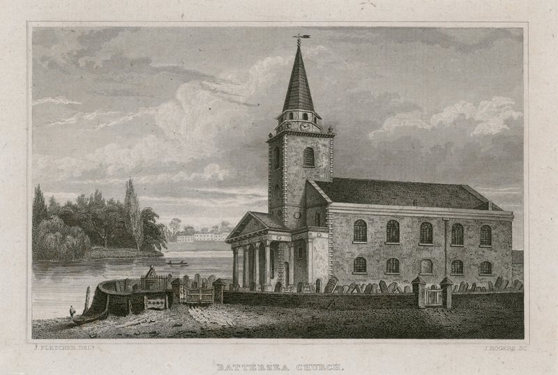 Battersea Church, Surrey de English School