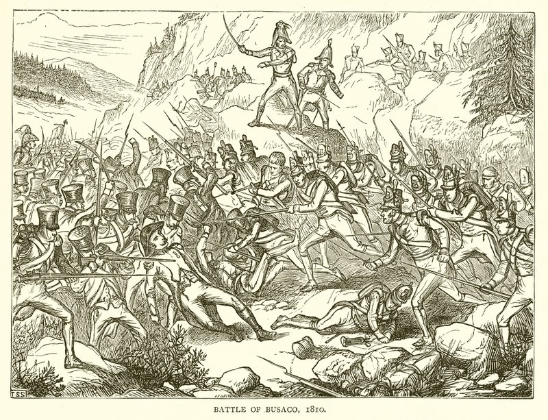 Batalha de Busaco, 1810 de English School