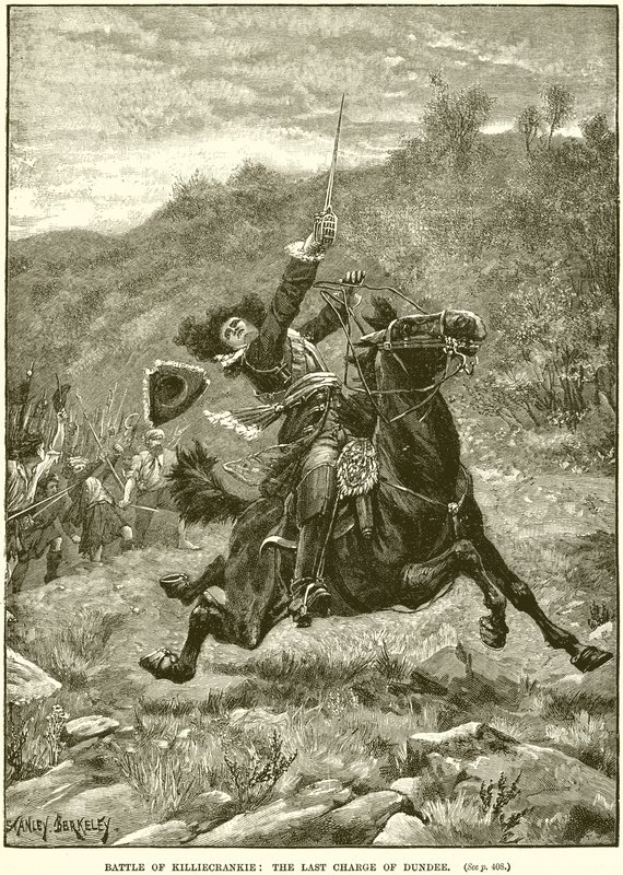 Batalha de Killiecrankie: A acusação de Dundee de English School