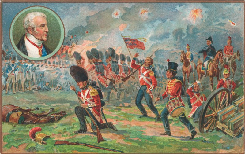 Batalha de Waterloo, 18 de junho de 1815 de English School