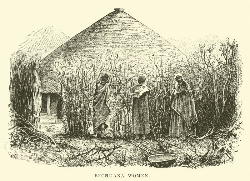 Mulheres de Bechuanas de English School