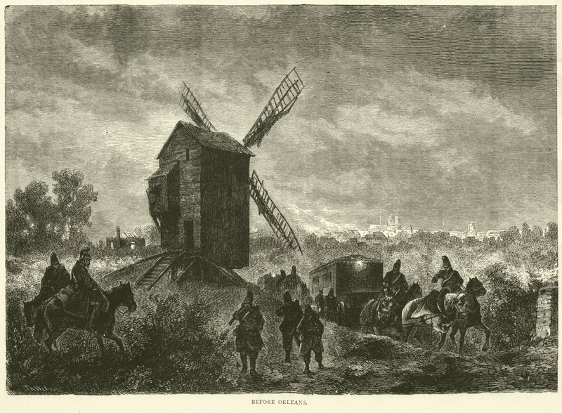 Antes de Orleans, novembro de 1870 de English School