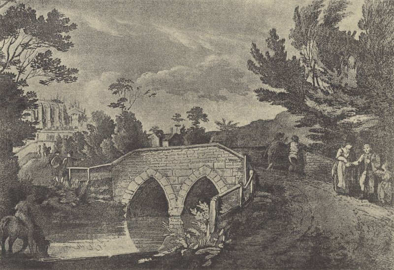 Ponte dos Mendigos, 1796 (gravura) de English School