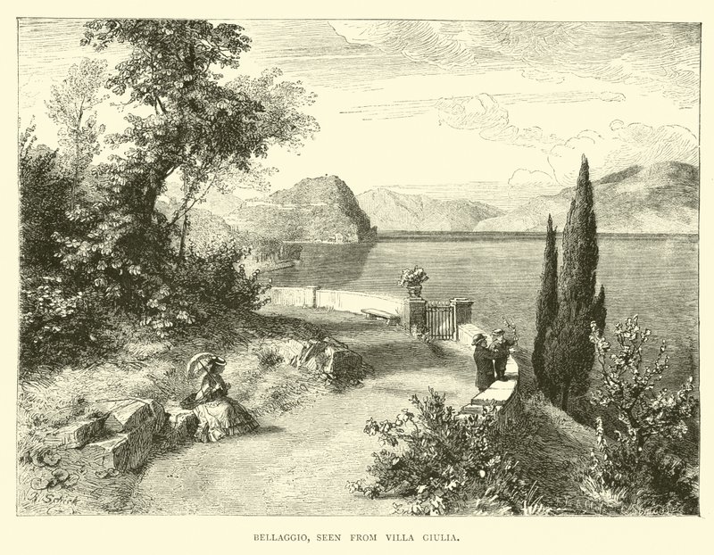 Bellaggio, visto da Villa Giulia de English School
