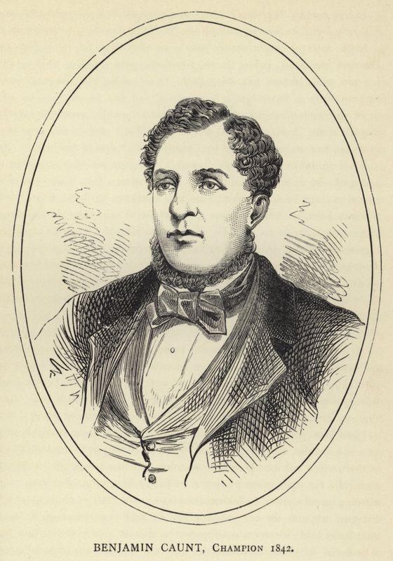 Benjamin Caunt, campeão, 1842 de English School