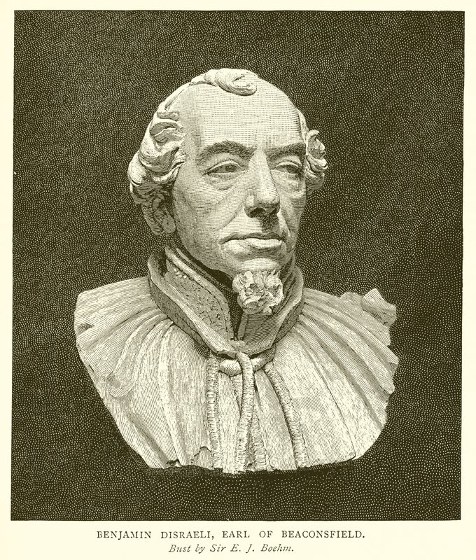 Benjamin Disraeli, conde de Beaconsfield de English School