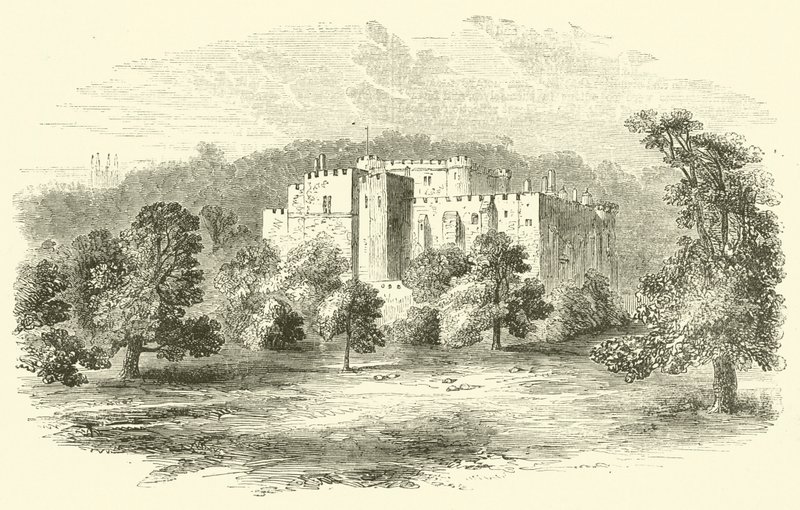 Castelo de Berkeley (gravura) de English School