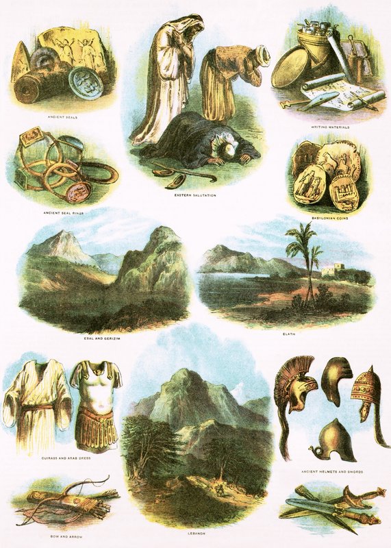 Ilustrações bíblicas de English School
