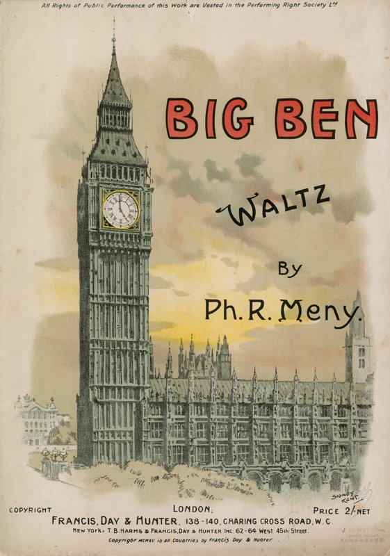 Big Ben Waltz por Ph R Meny de English School